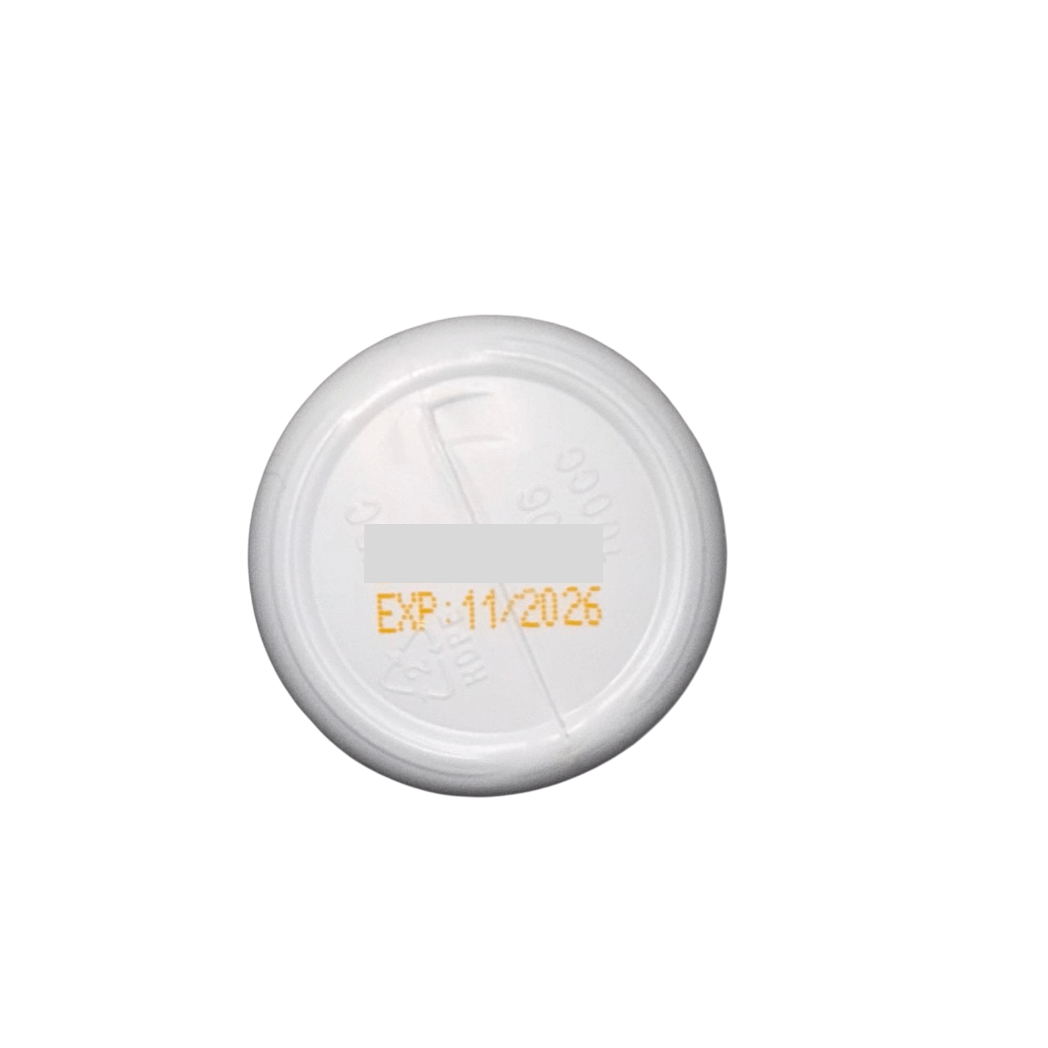 Close-up of expiration date on MycoPul