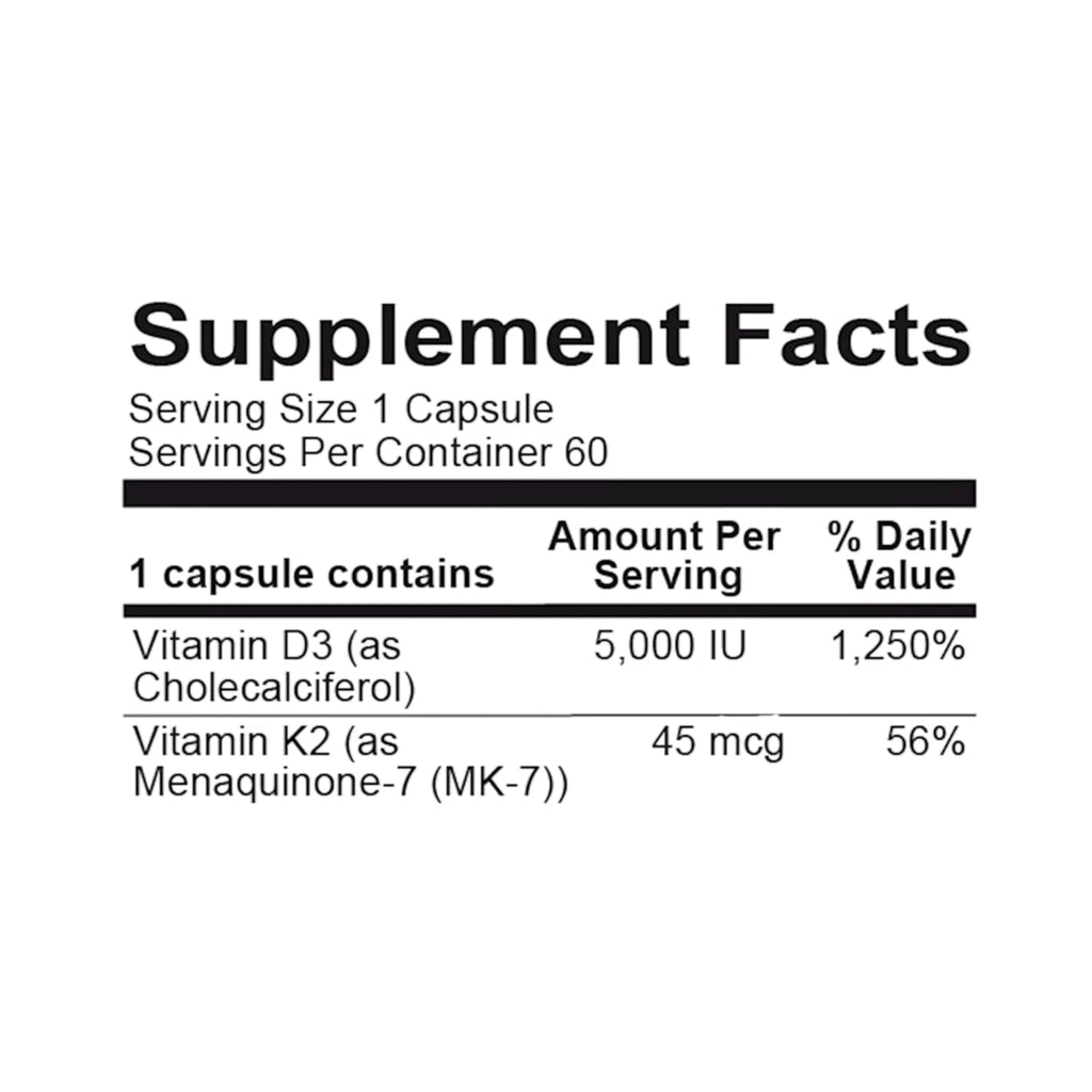 Vitamin K2 with D3 by Ortho Molecular Products