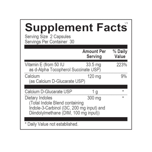 CDG EstroDIM (60 Capsules) by Ortho Molecular Products