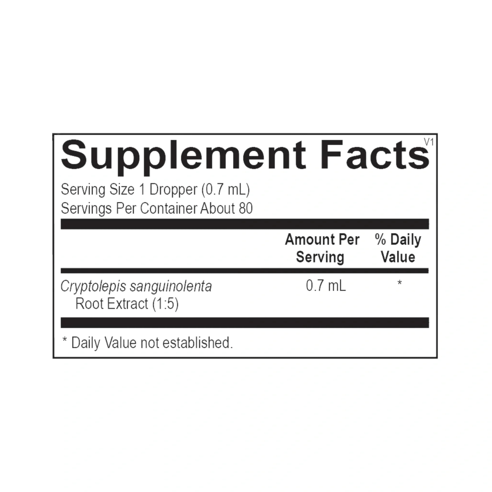 Cryptolepis – 2 fl oz by Ortho Molecular Products