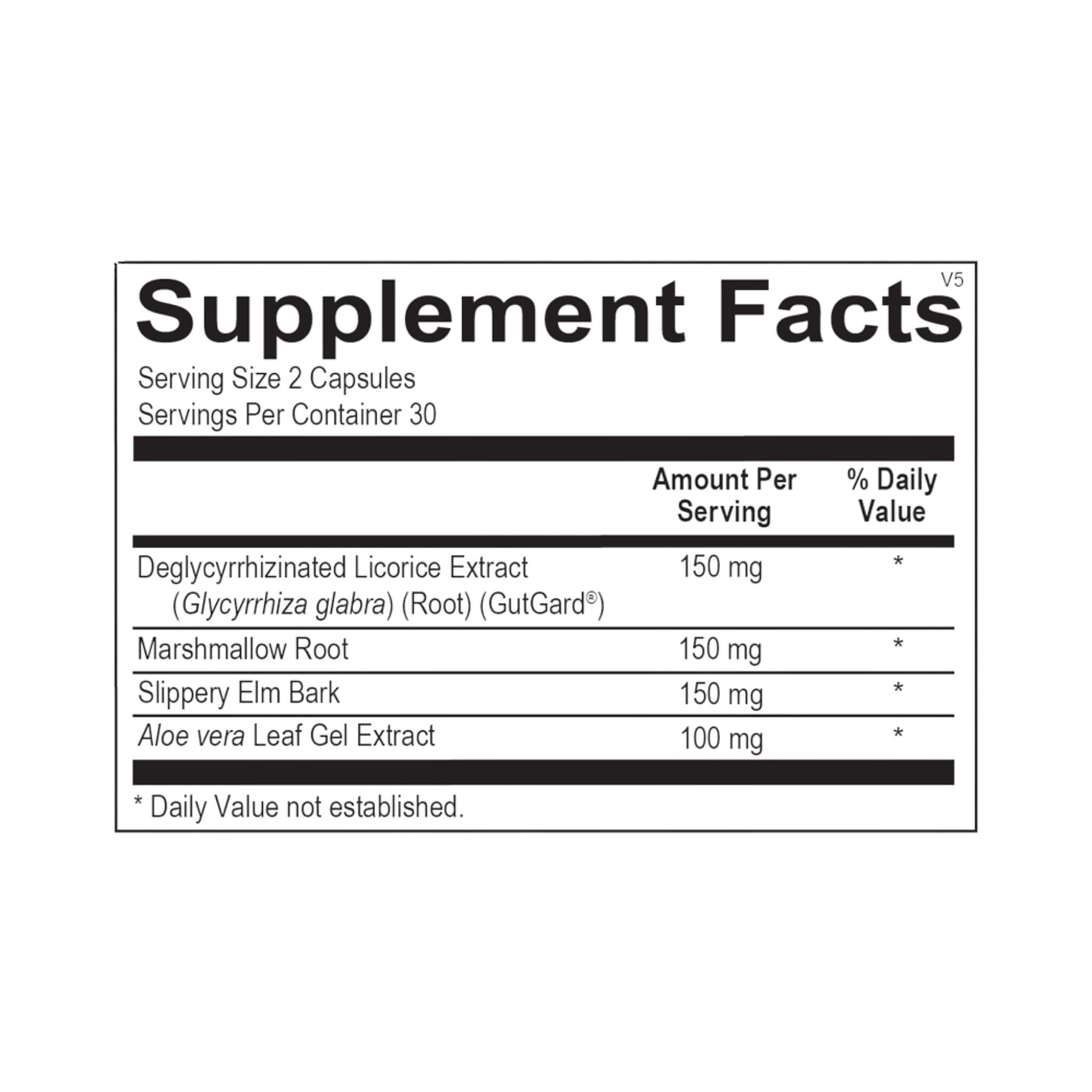 DGL (60 Capsules) by Ortho Molecular Products