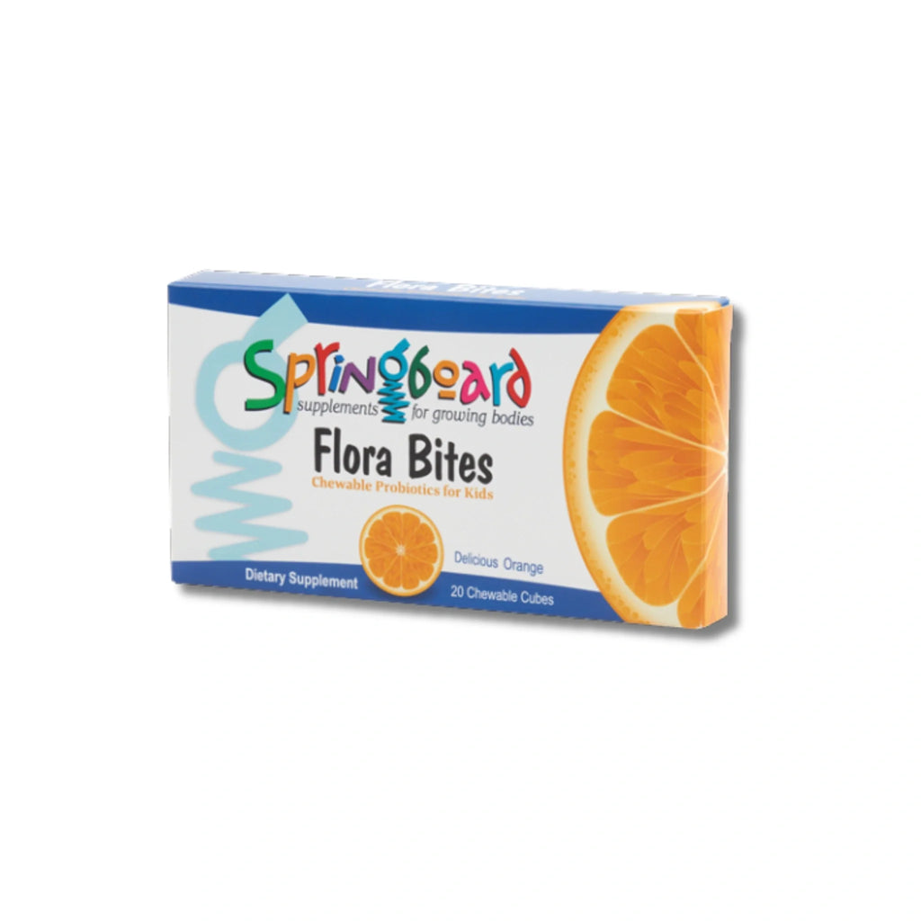 Flora Bites - 20 Chewable Cubes by Ortho Molecular Products