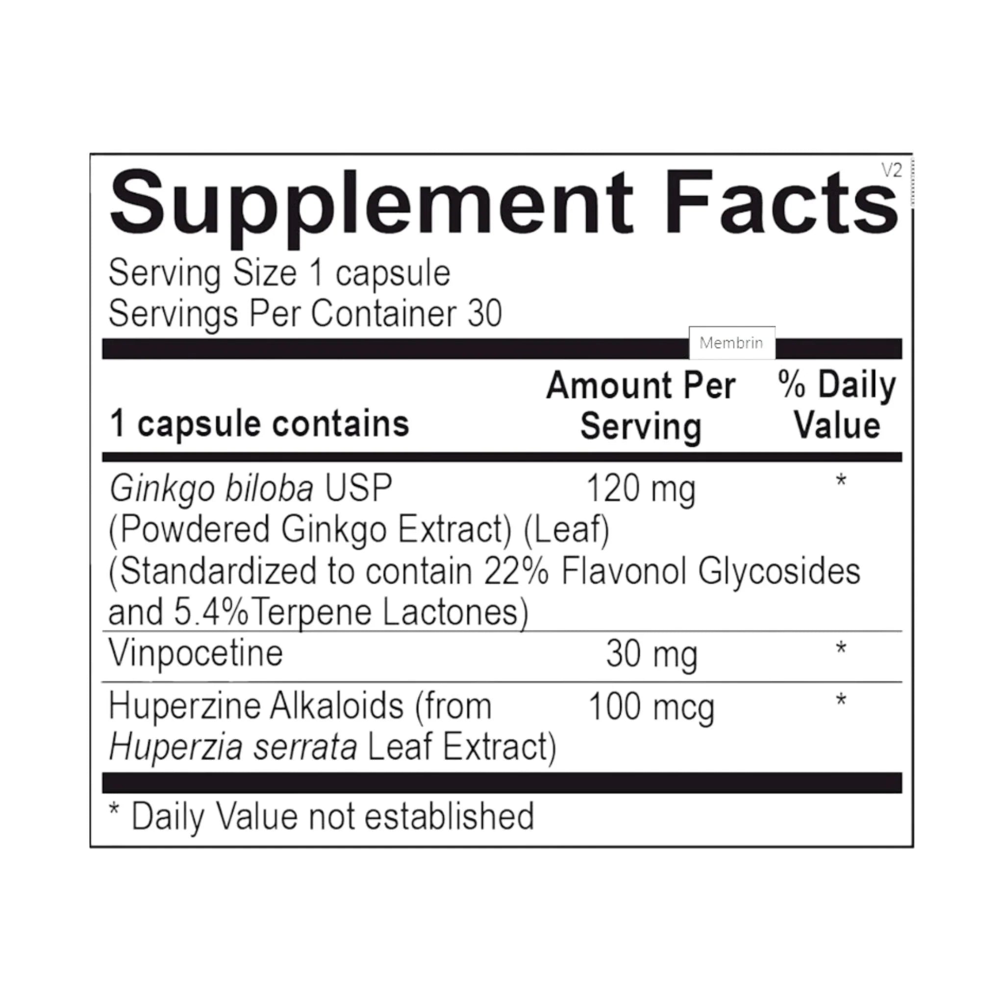 Membrin – 30 Capsules by Ortho Molecular Products