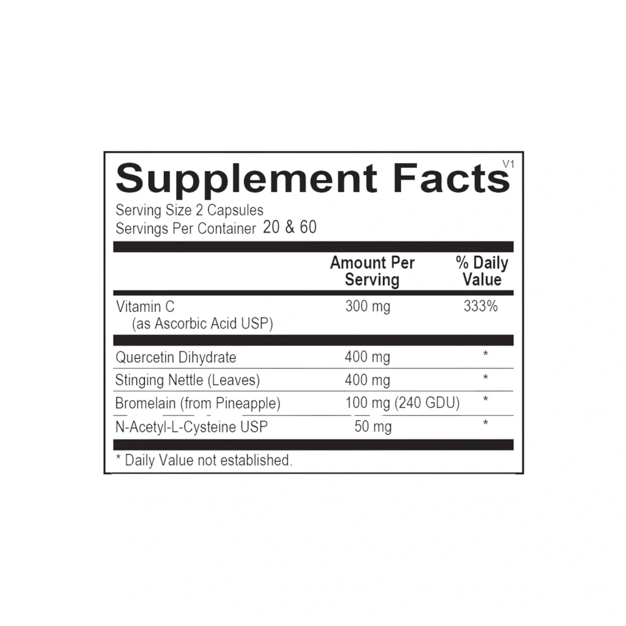 Natural D-Hist by Ortho Molecular Products