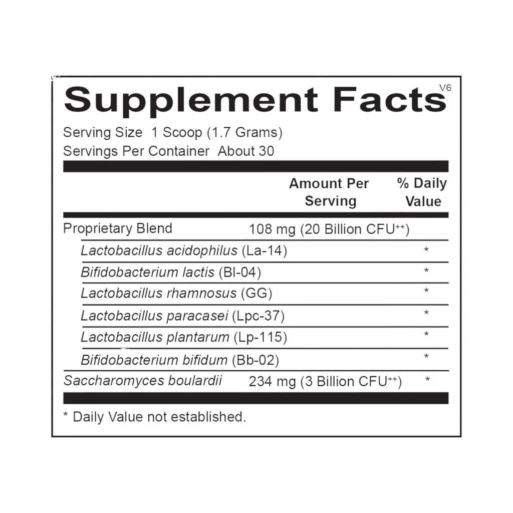 Ortho Biotic Powder – 1.8 oz (30 Servings) by Ortho Molecular Products