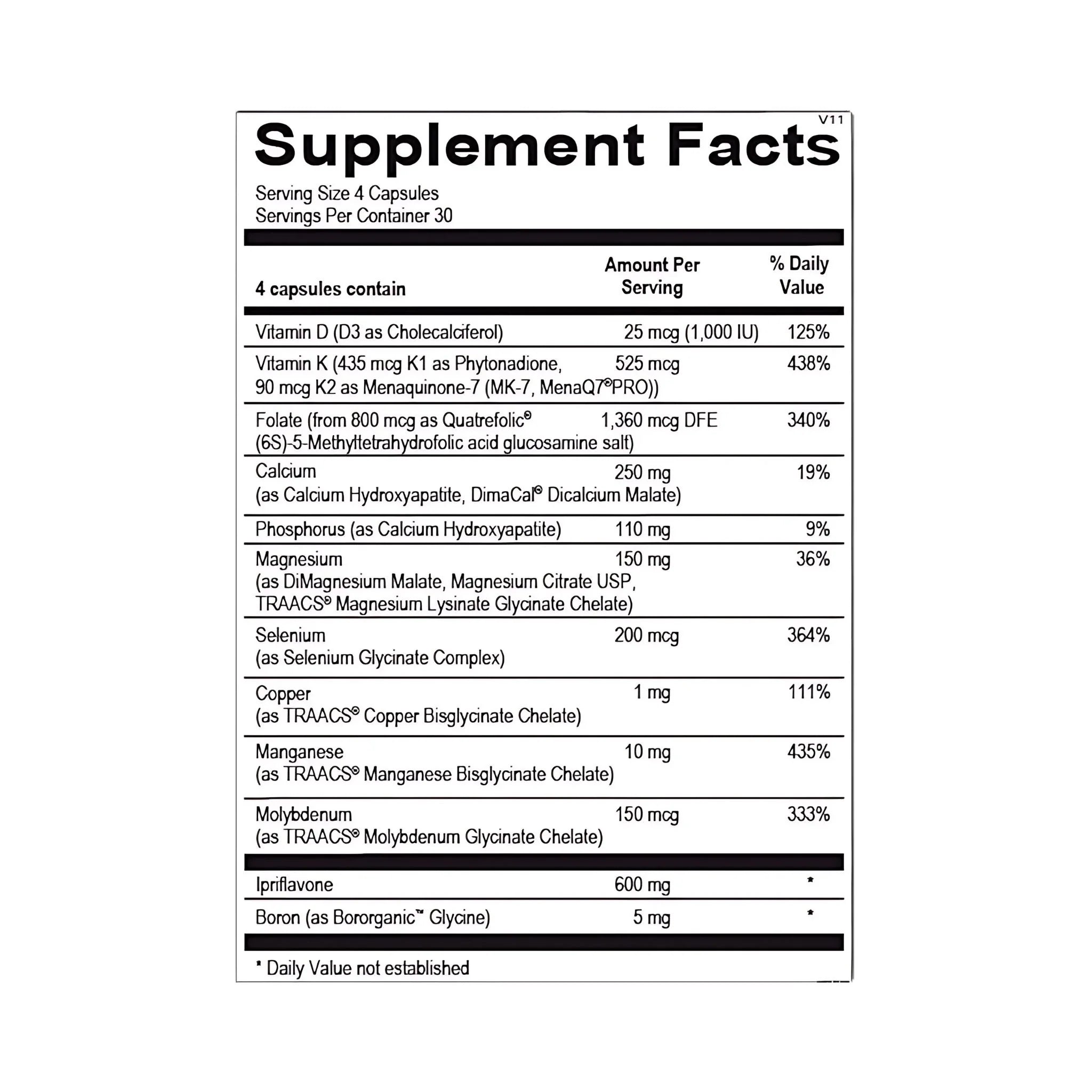 OsteoPrev – 120 Capsules by Ortho Molecular Products
