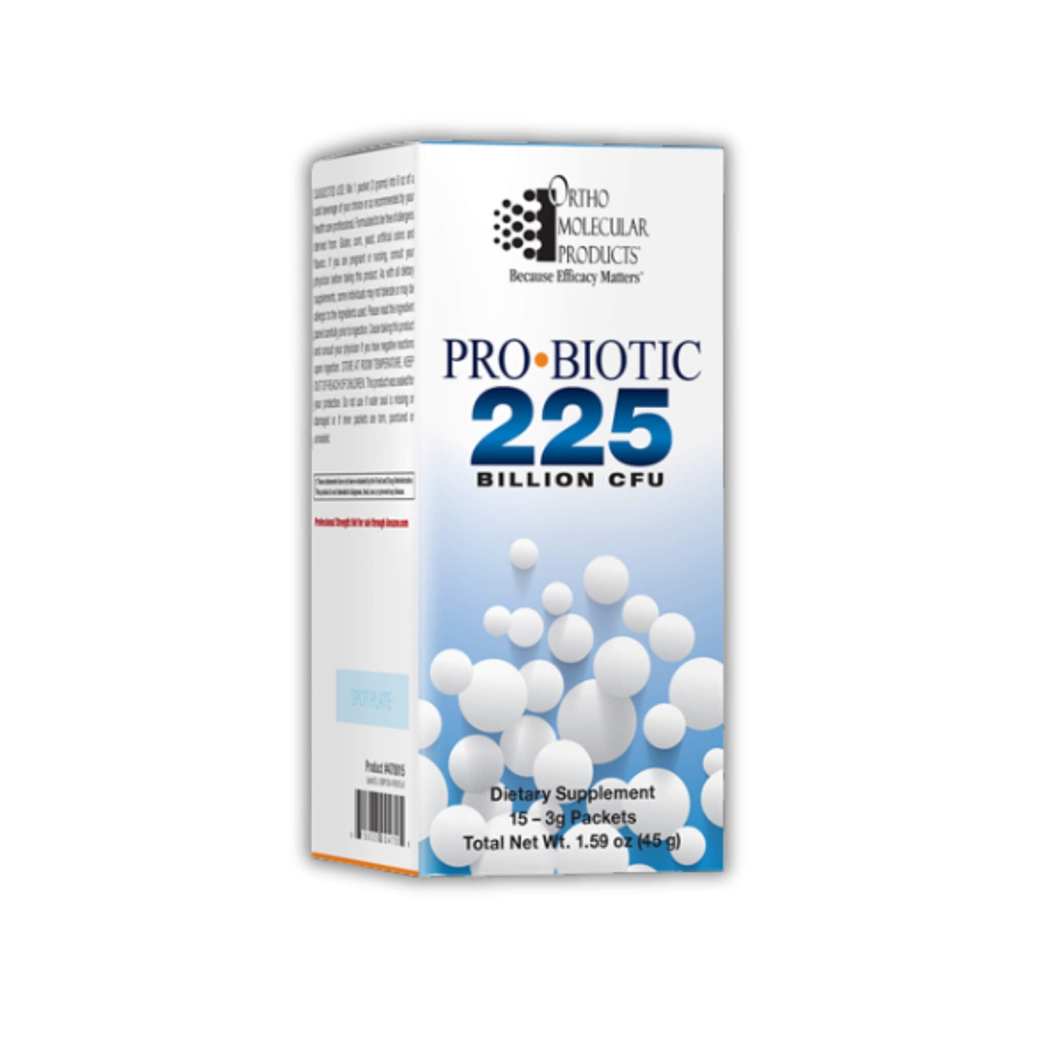 Probiotic 225 – 15 Packets by Ortho Molecular Products