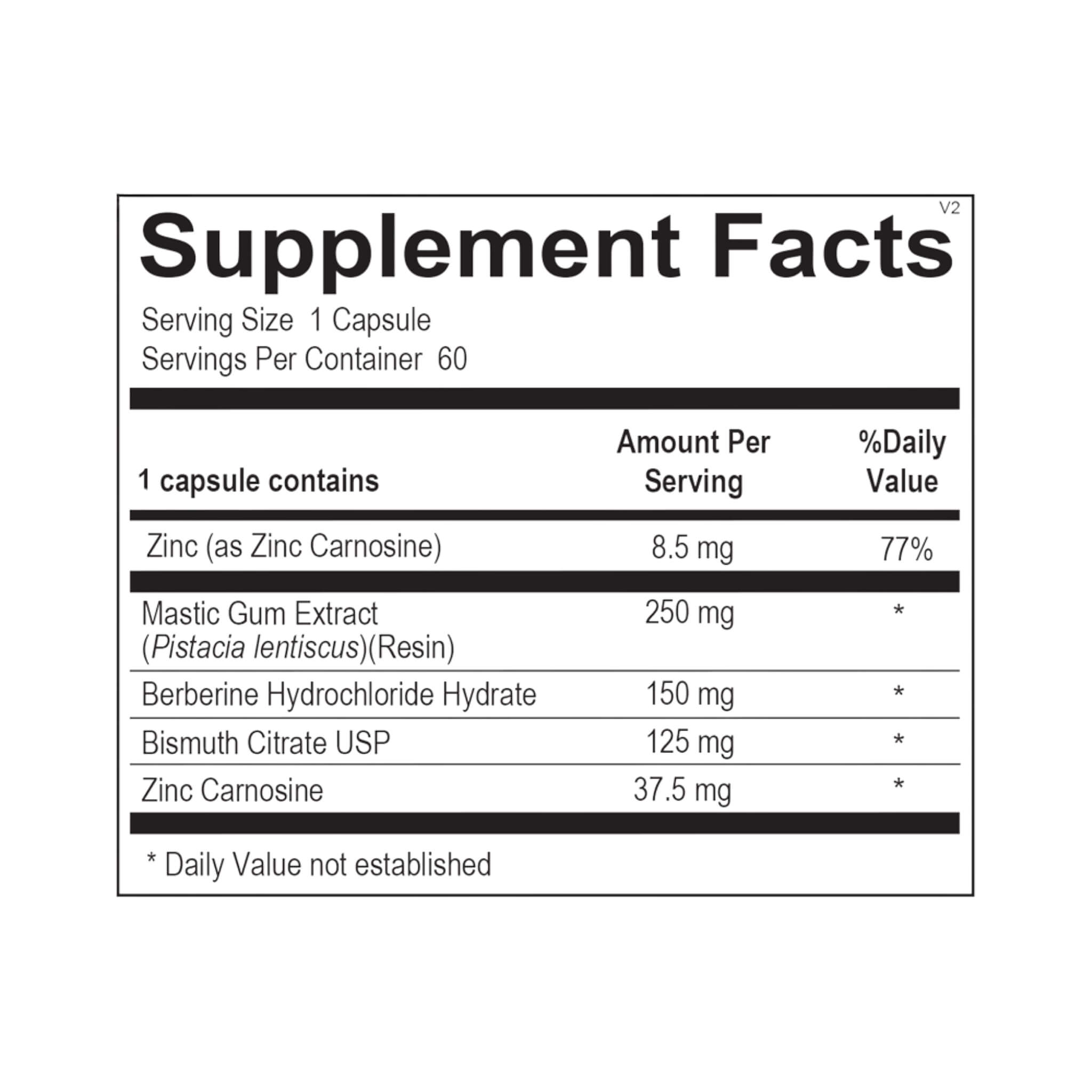 Pyloricil (60 Capsules) by Ortho Molecular Products