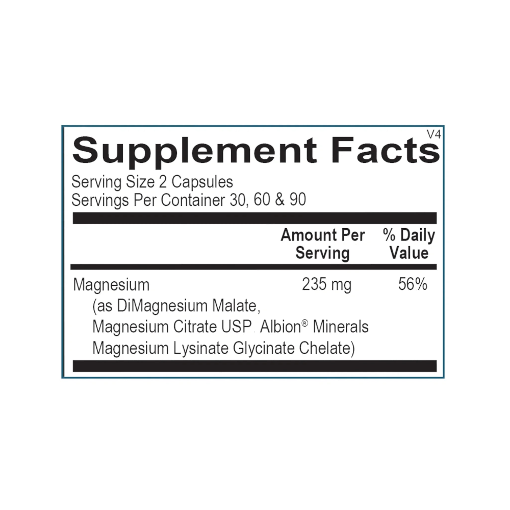 Reacted Magnesium By Ortho Molecular Products
