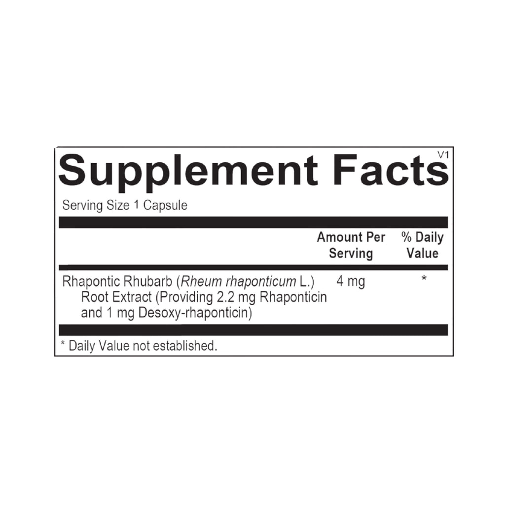 Rhubestryn – 30 Capsules by Ortho Molecular Products