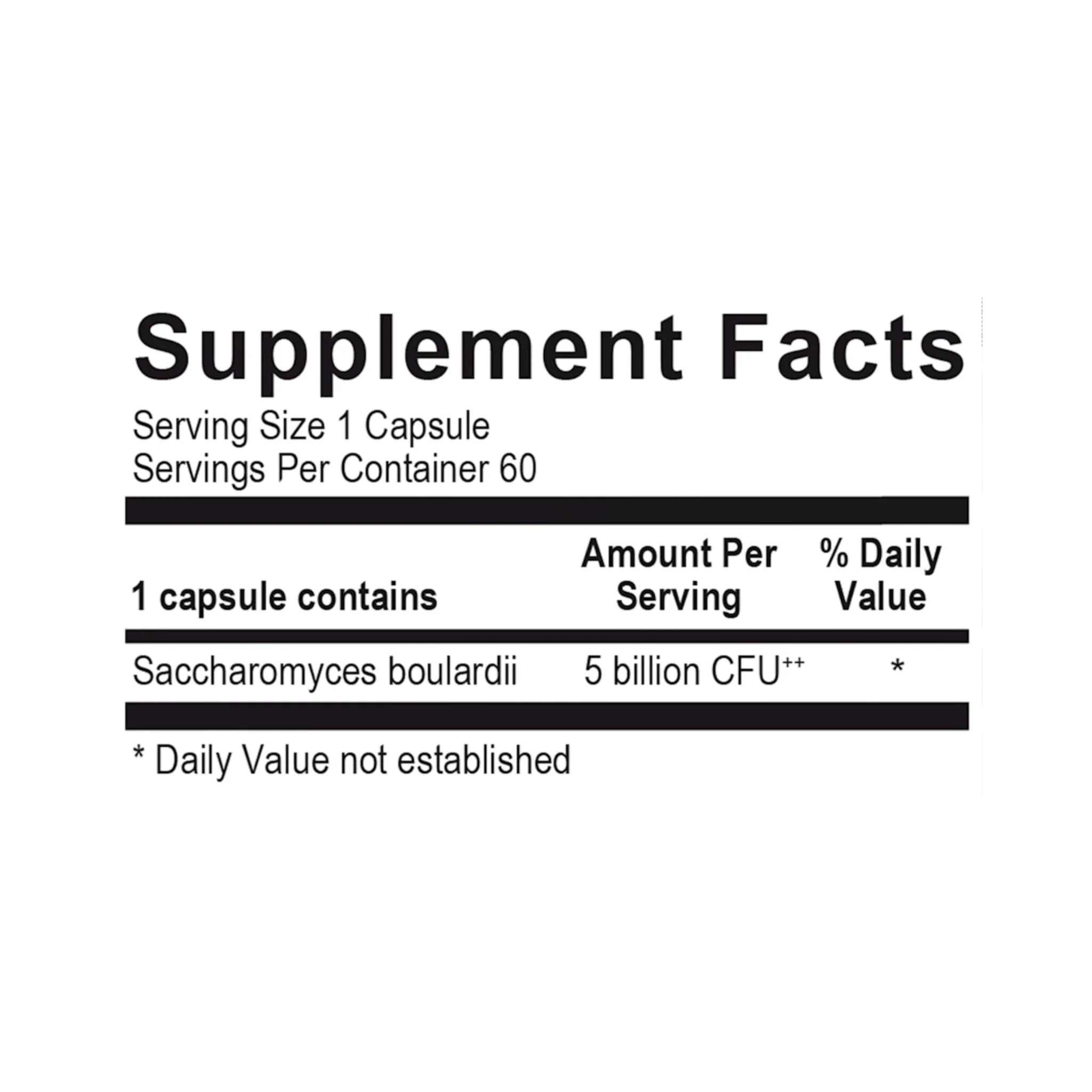 Saccharomyces Boulardii by Ortho Molecular Products