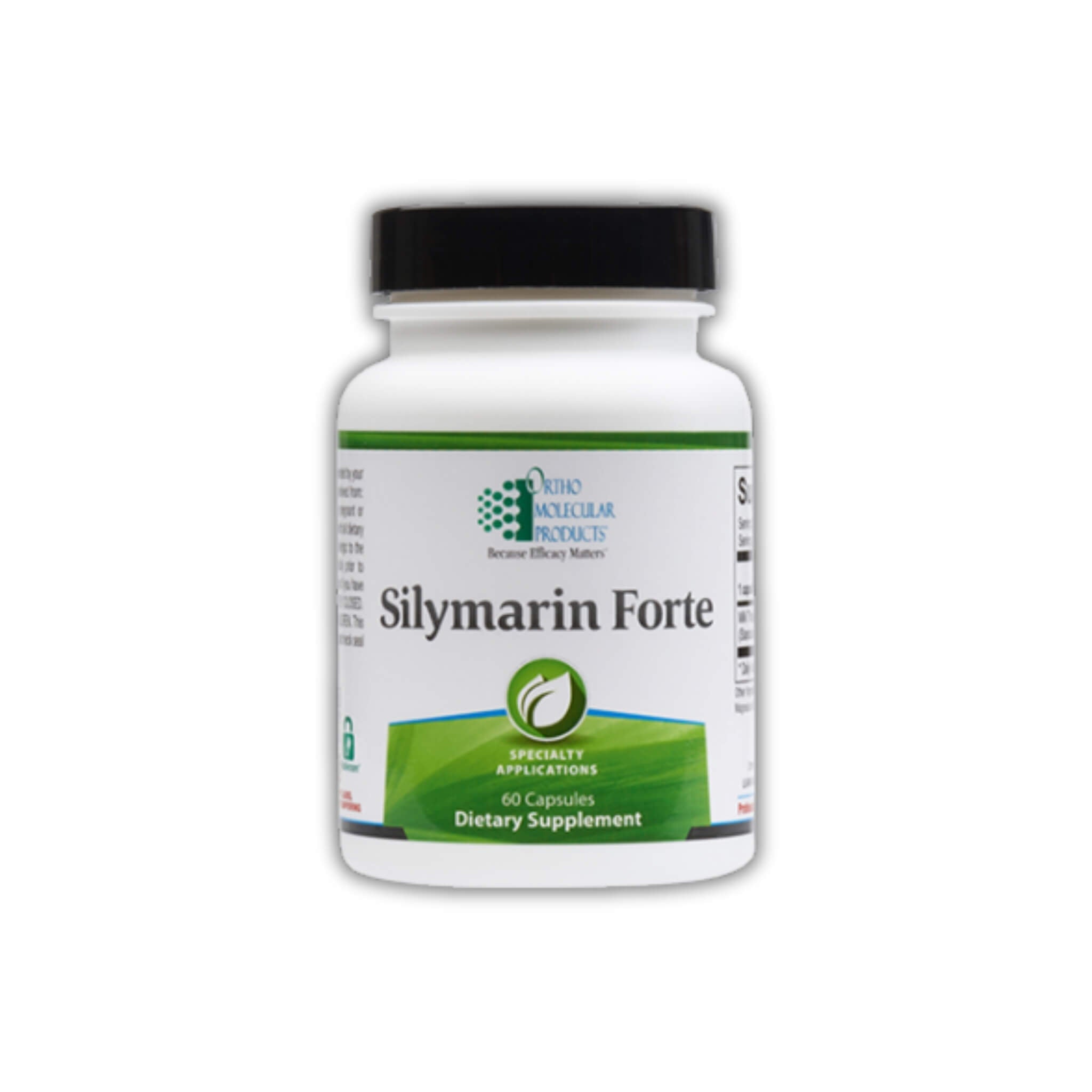 Silymarin Forte (60 & 120 Capsules) by Ortho Molecular Products