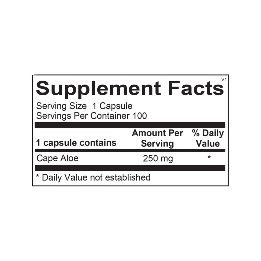 Super Aloe 250 - 100 Capsules by Ortho Molecular Products