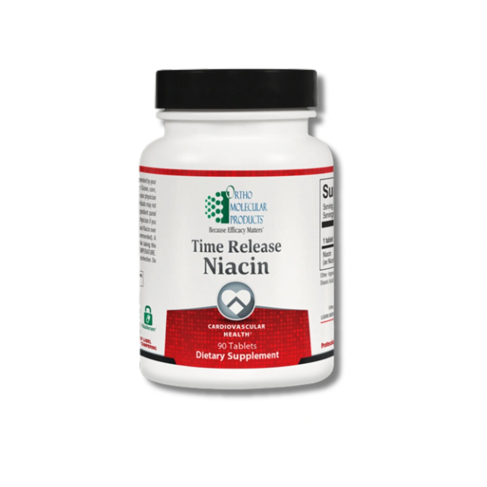 Time Release Niacin – 90 Tablets by Ortho Molecular Products